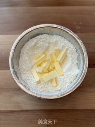 金桔果酱司康的做法步调：2