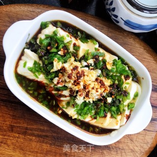 内乱脂豆腐拌京彩的做法步调：7