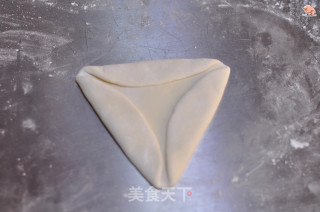 糖三角的做法步调：5