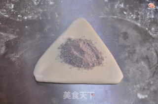 糖三角的做法步调：6