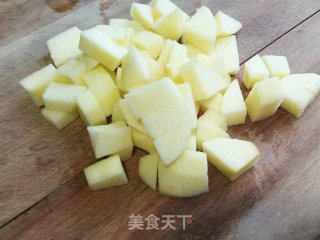 苹果牛奶燕麦粥的做法步调：2
