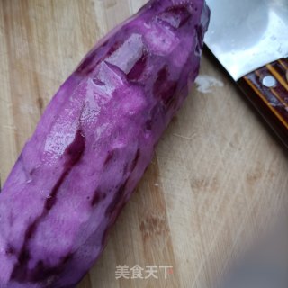 单色小圆子的做法步调：1