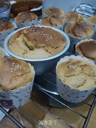 萝卜花蛋糕的做法步调：16