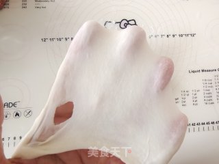 一次性收酵的蜂蜜死吐司的做法步调：4