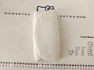 一次性收酵的蜂蜜死吐司的做法步调：7