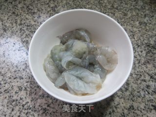 干贝烧虾仁炒莴笋的做法步调：7