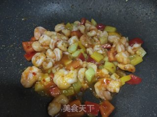 泰式苦辣虾的做法步调：8