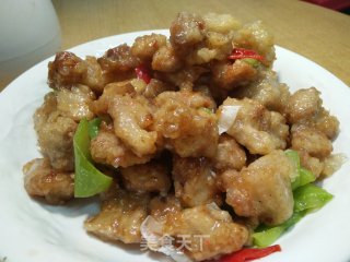 熘肉段的做法步调：16
