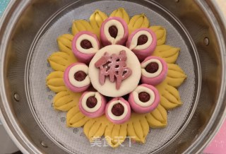 两十八蒸枣花的做法步调：15