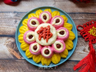 两十八蒸枣花的做法步调：17