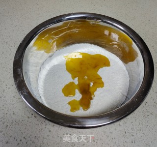豆沙小面心的做法步调：2
