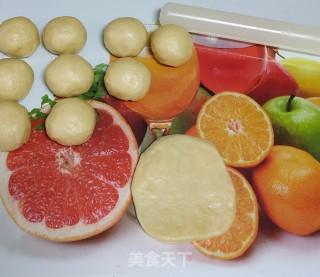 豆沙小面心的做法步调：13