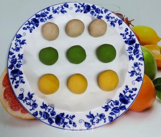 豆沙小面心的做法步调：11