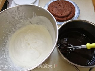 巧克力慕斯蛋糕 的做法步调：19