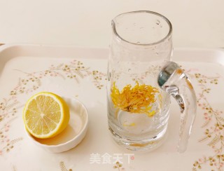 莓汁柠檬金丝皇菊茶的做法步调：2