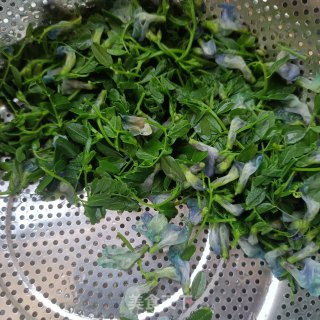 鸡蛋炒家豌豆的做法步调：7