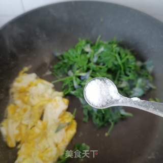 鸡蛋炒家豌豆的做法步调：11