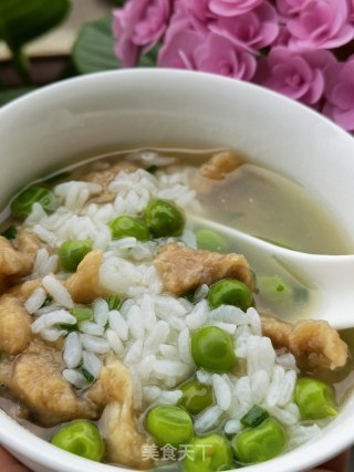 豌豆肉片汤的做法步调：10