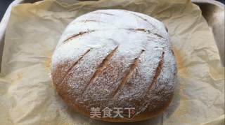 无糖无油齐麦欧包，免揉易操纵，麦喷鼻味实足的做法步调：20