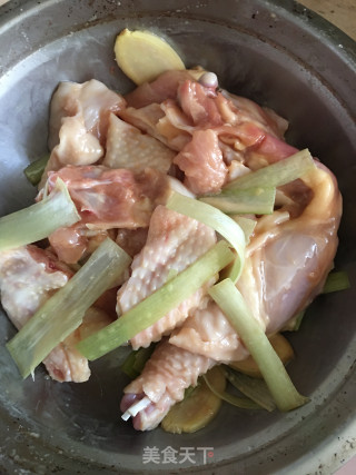 蒸鸡的做法步调：2