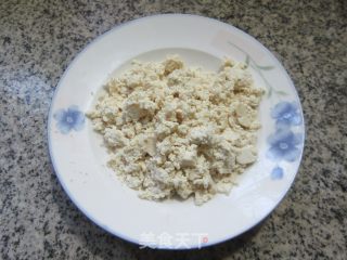 苦瓜鸡刨豆腐的做法步调：2