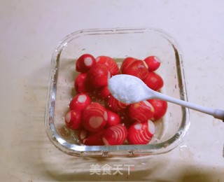 凉拌樱桃萝卜的做法步调：7