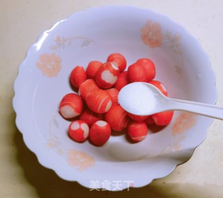 凉拌樱桃萝卜的做法步调：3