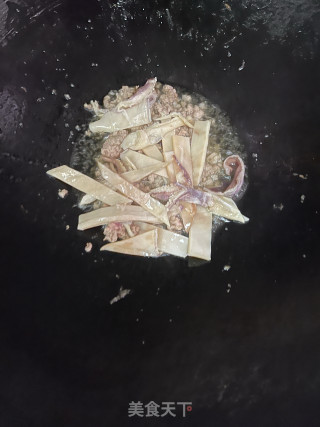 利剑菜粉丝煲的做法步调：6