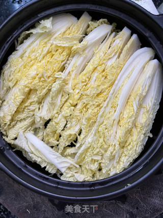 利剑菜粉丝煲的做法步调：9