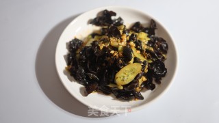 黄瓜拌木耳的做法步伐
：7