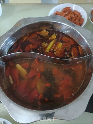 家庭版鸳鸯暖锅的做法步调：13