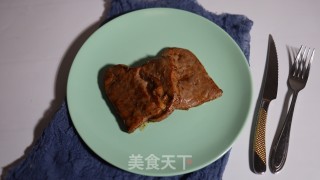 喷鼻煎牛排的做法步调：6