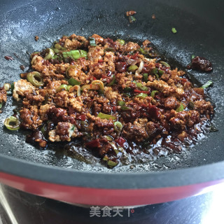 麻婆绿豆豆腐的做法步调：5