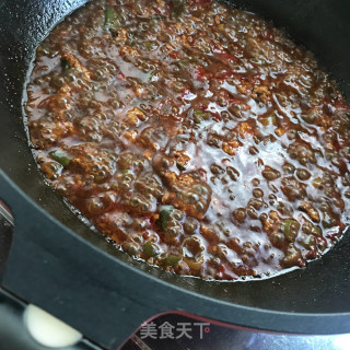 麻婆绿豆豆腐的做法步调：6