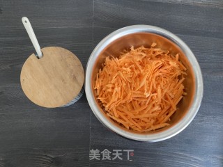 烤白薯饼的做法步调：3