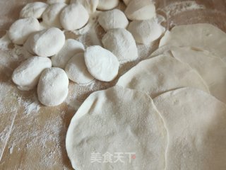 西葫虾仁素火饺的做法步调：9