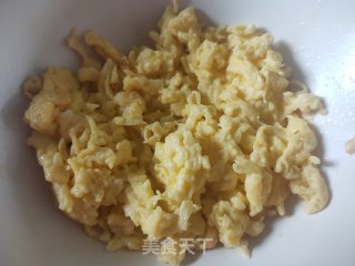 西葫虾仁素火饺的做法步调：4