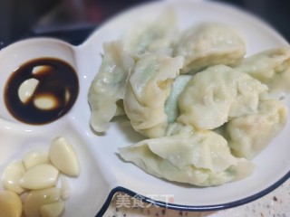 西葫虾仁素火饺的做法步调：14