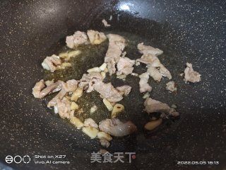 肉片炒西蓝花的做法步调：5
