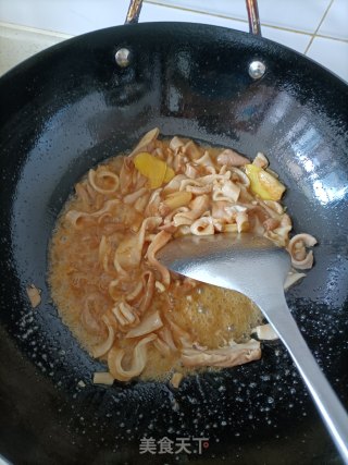 单椒炒猪肚的做法步调：6