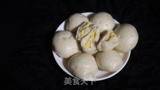 奶黄包的做法步调：13
