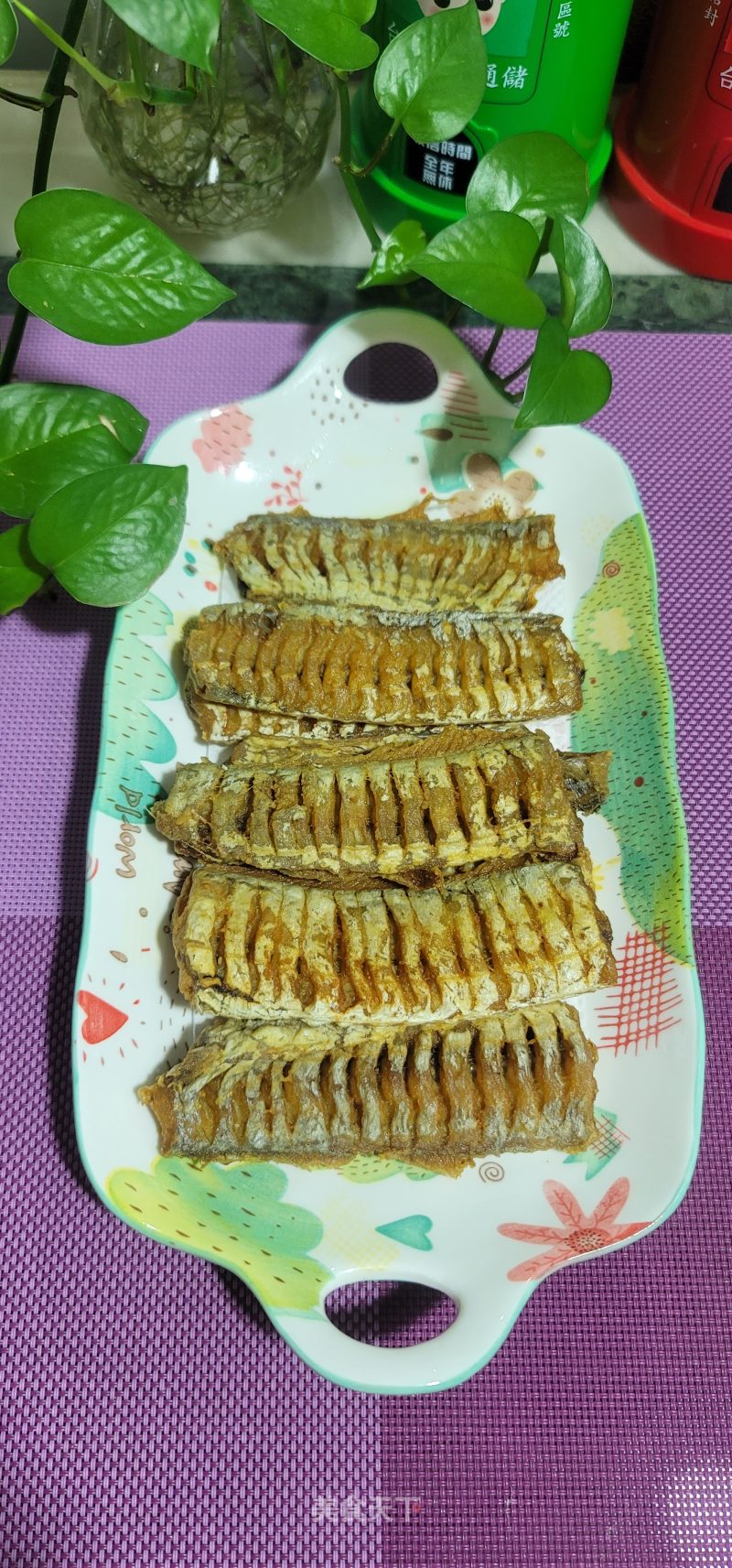 炸风琴带鱼的做法