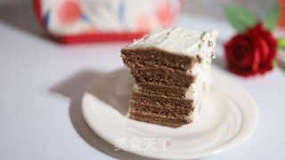 裸可可蛋糕块的做法步调：10