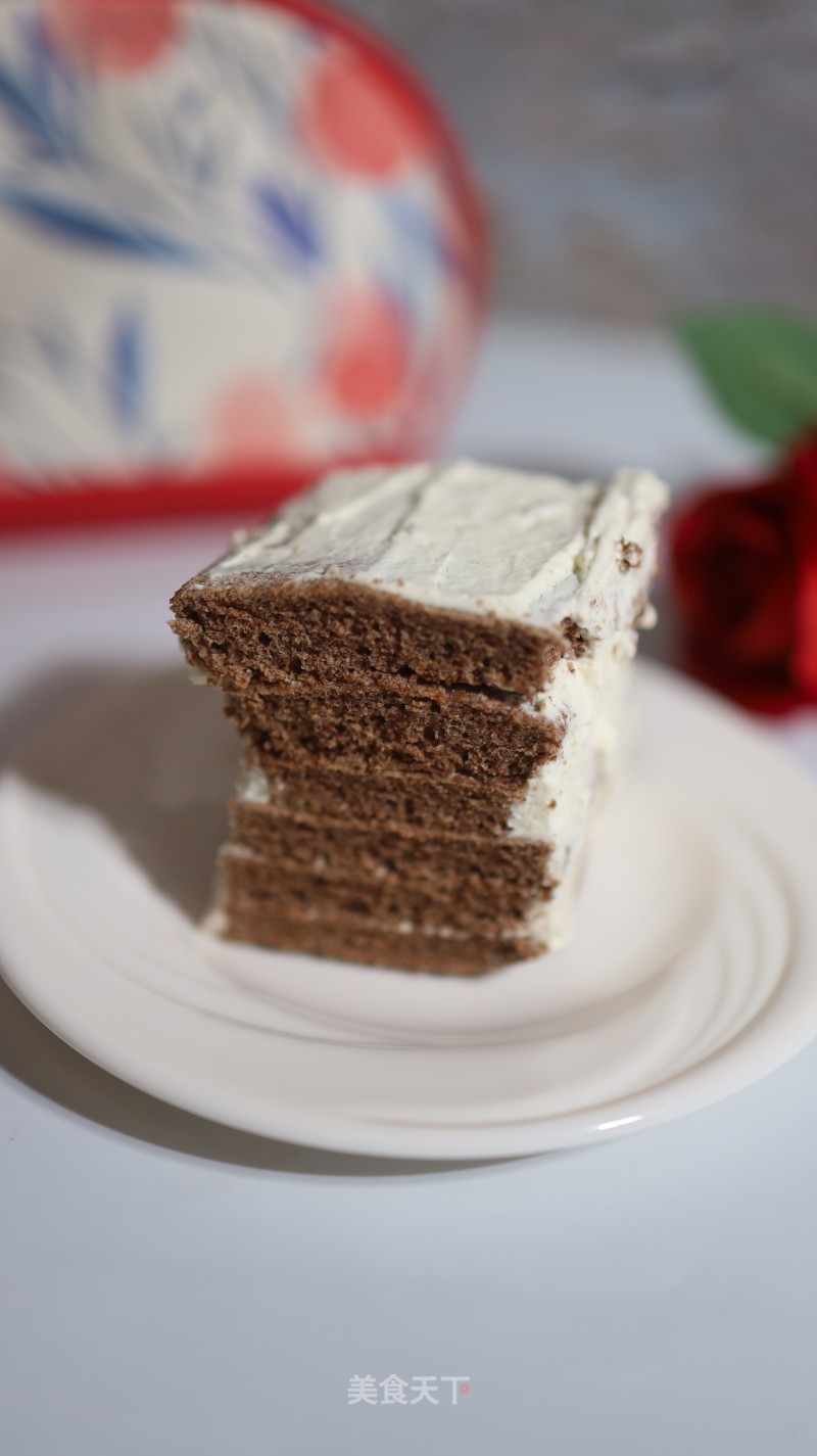 裸可可蛋糕块的做法