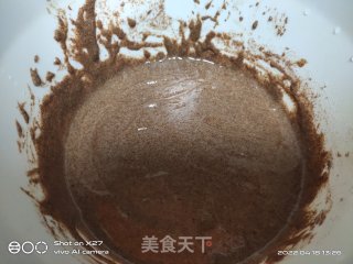 裸可可蛋糕块的做法步调：1