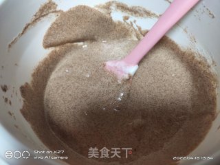 裸可可蛋糕块的做法步调：6