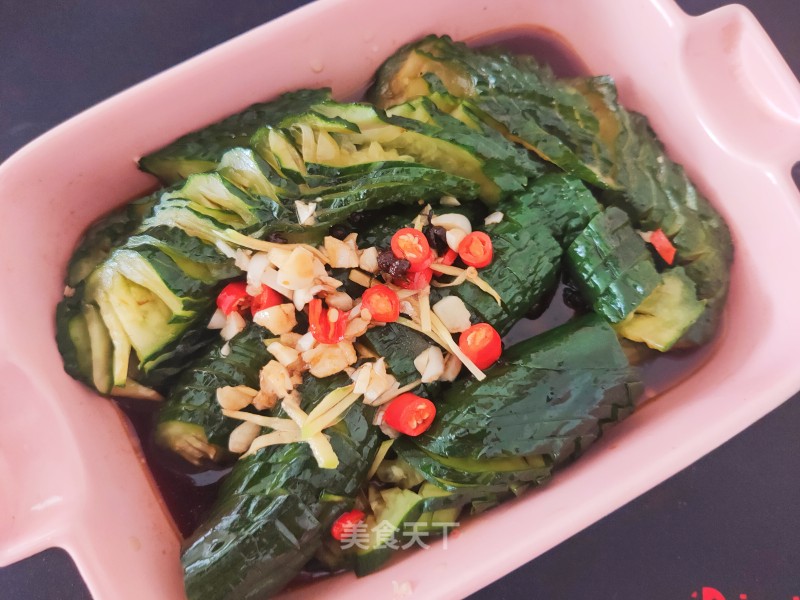 蓑衣黄瓜的做法