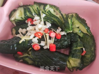 蓑衣黄瓜的做法步调：6