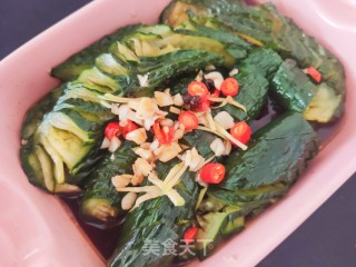 蓑衣黄瓜的做法步调：10