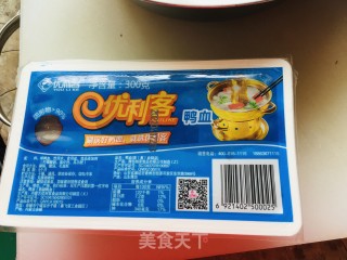 鸭血粉丝煲的做法步调：2